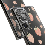 Sweet Love Strawberry Clear iPhone Case | MagSafe  Shamo's