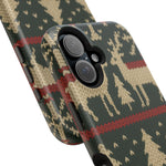 Holiday Reindeer Knit iPhone Case | compatible with MagSafe  Shamo's