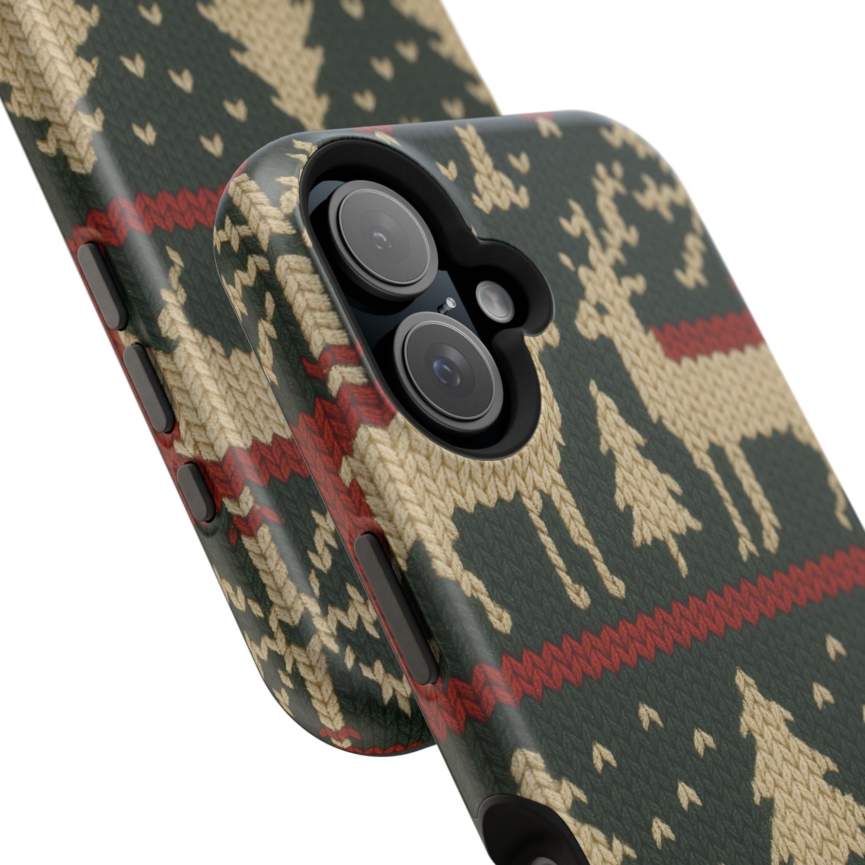 Holiday Reindeer Knit iPhone Case | compatible with MagSafe  Shamo's