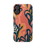 Floral Feminine Abstract MagSafe Impact-Resistant iPhone Case  Shamo's iPhone 16 Plus / Glossy