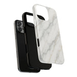 Classic White Marble iPhone Case with MagSafe  Shamo's