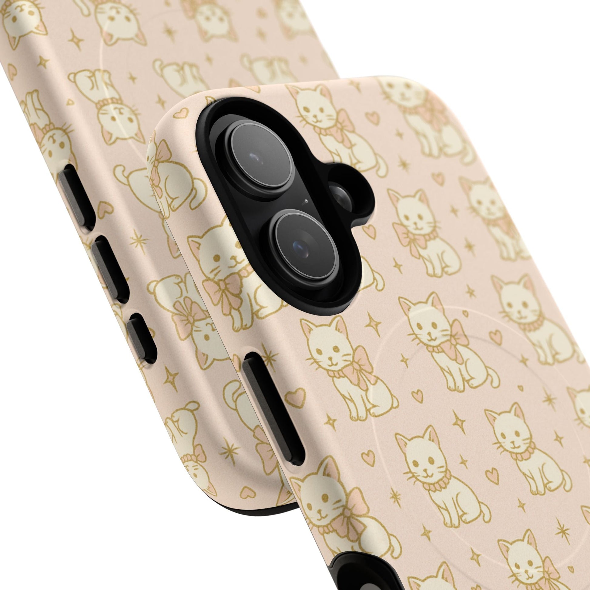 Cute Kawaii Cat Pattern iPhone Case with MagSafe  Shamo's