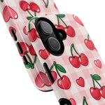 Y2K Cherries & Hearts iPhone Case | MagSafe - Shamo's