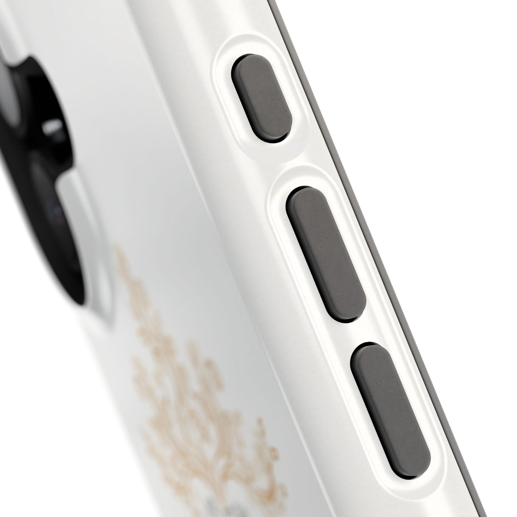 Minimalist Impact-Resistant iPhone Case, Heart Root Illustration ("Growth. Healing. Strength.") MagSafe Compatible - iPhone 17 / Glossy - Shamo's