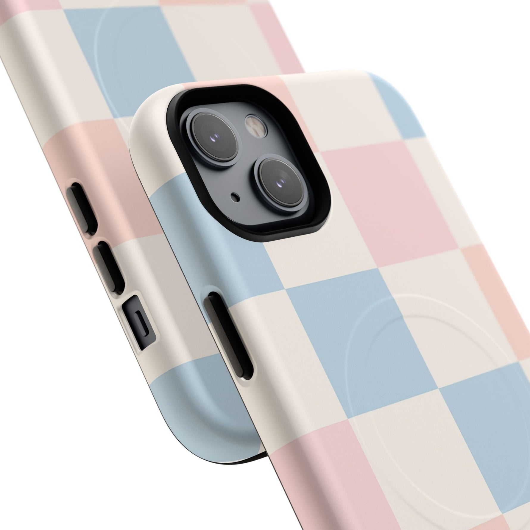 Pastel Checkerboard Pattern iPhone Cases - MagSafe - Shamo's
