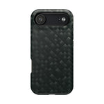 Dark Carbon Fiber Texture Magnetic Impact-Resistant iPhone Case | MagSafe compatible  Shamo's iPhone 17 Air / Matte