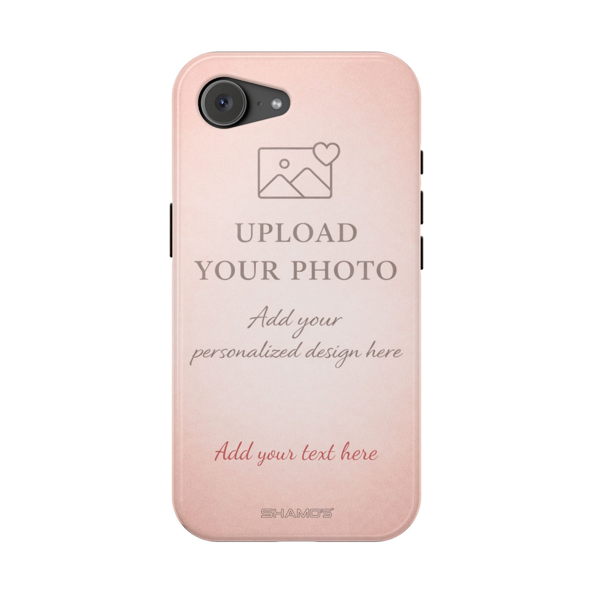 Personalizable iPhone Case | Add Your Own Photo and Text | MagSafe Compatible