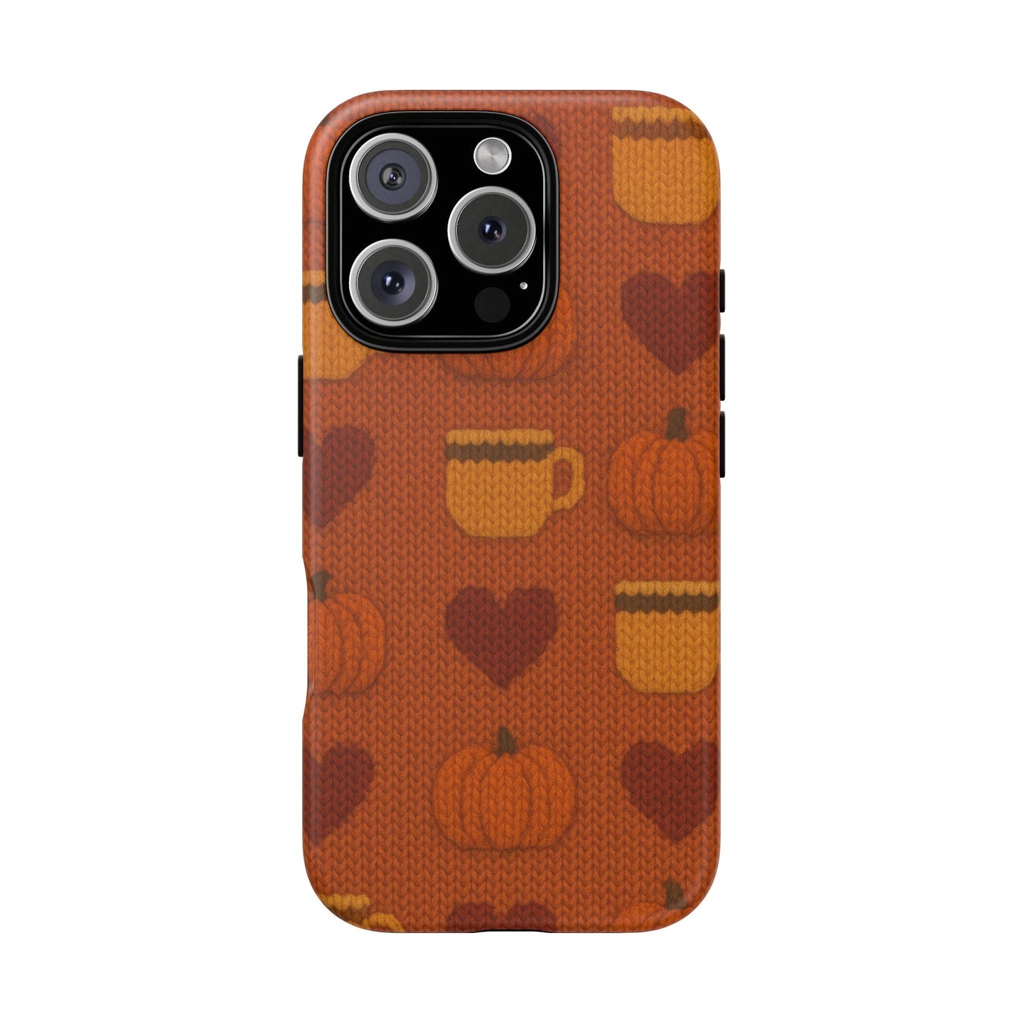 Fall Pumpkin & Coffee iPhone Case