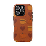 Fall Pumpkin & Coffee iPhone Case  Shamo's iPhone 16 Pro / Matte