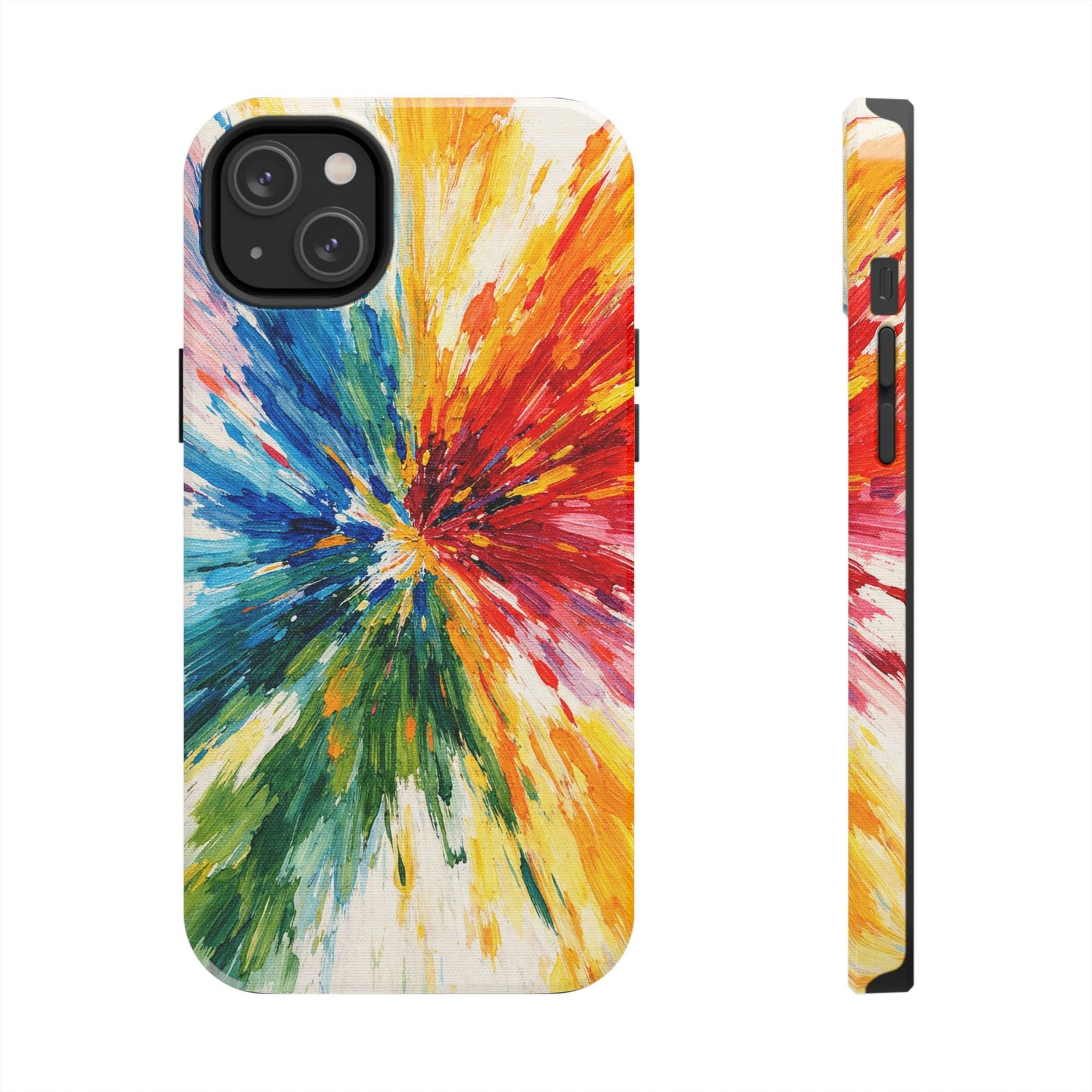 Vibrant Abstract Paint Explosion Impact Phone Case  Shamo's iPhone 14 Plus