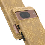 Golden Snowflake Holiday iPhone Case  Shamo's