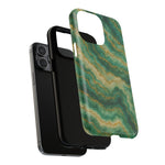 Green Marble iPhone Case with MagSafe - Shamo's