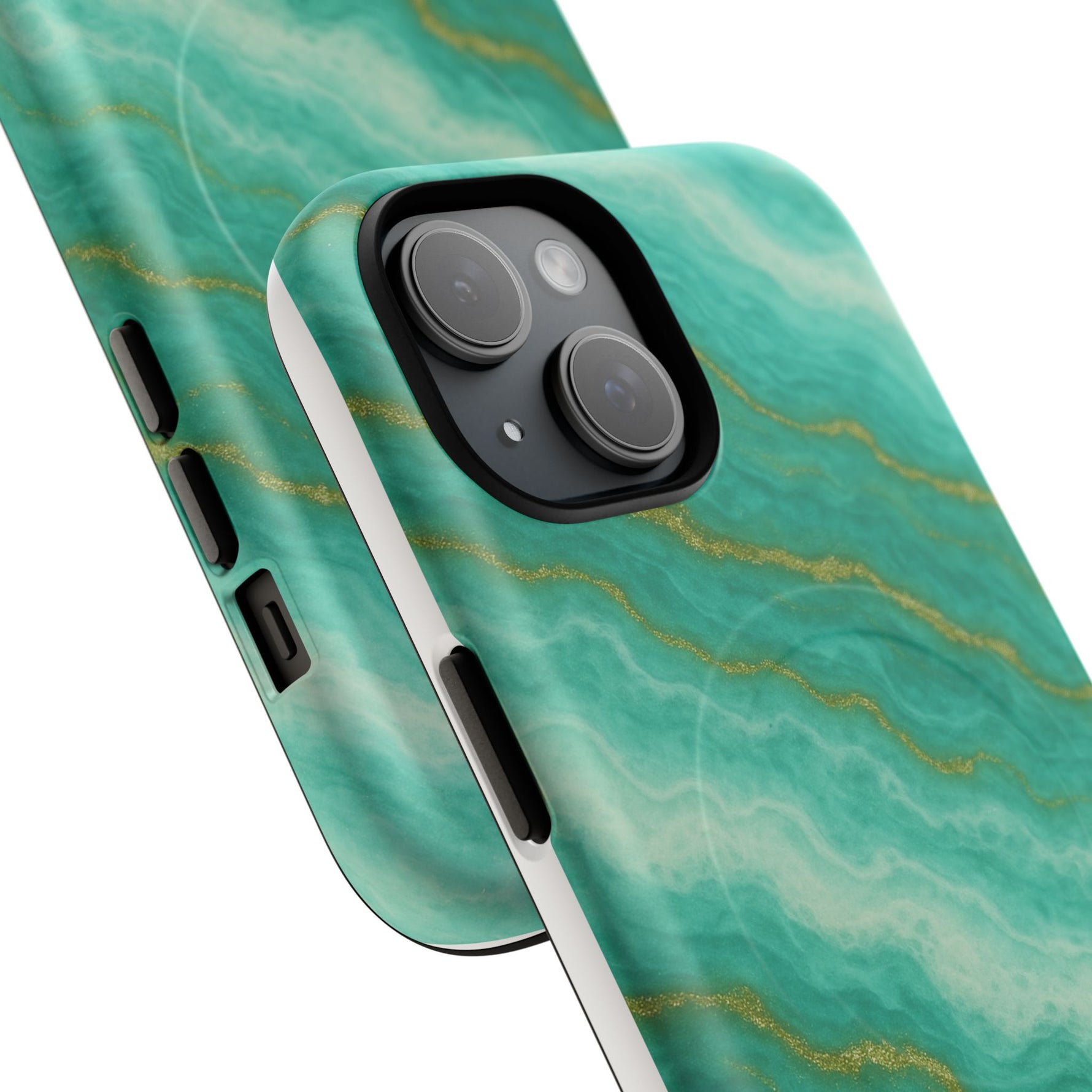 Ocean Marble Flow iPhone Case with MagSafe - Shamo's