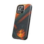 “Geometry of Becoming” Abstract iPhone MagSafe Case — Magnetic Impact-Resistant