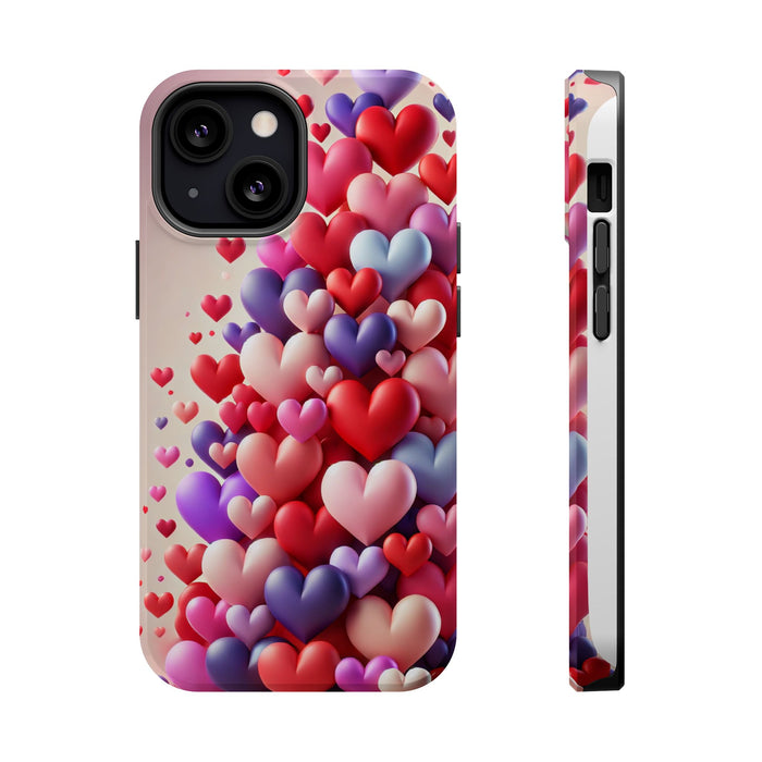 Shamo's Phone Case | MagSafe Compatible | Love Hearts Theme for iPhone 17 and more