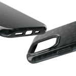 Dark Carbon Fiber Texture Magnetic Impact-Resistant iPhone Case | MagSafe compatible  Shamo's