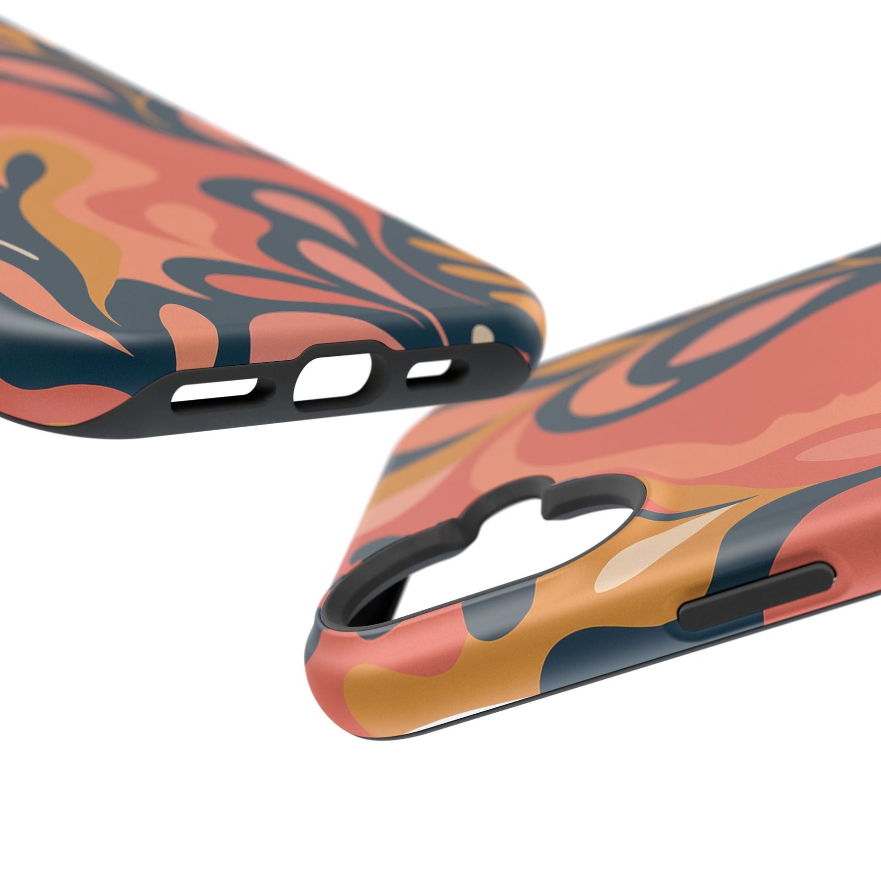 Floral Feminine Abstract MagSafe Impact-Resistant iPhone Case  Shamo's