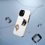 Impact-Resistant Cases with a cat and a dog - Shamo's