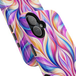 Colorful Abstract Swirl Magnetic Impact iPhone Case | MagSafe