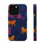 Colorful Cat Phone Case - MagSafe Impact-Resistant