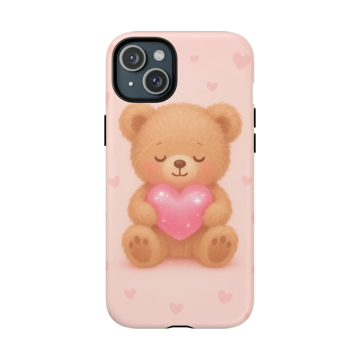 Heart Hug Teddy Bear iPhone Case – with MagSafe - Shamo's