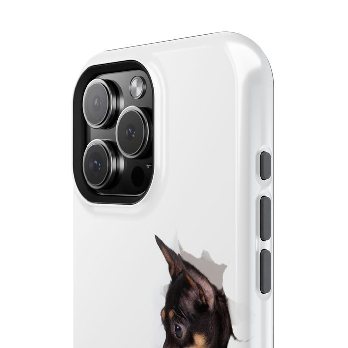 Impact-Resistant Cases with a cat and a dog