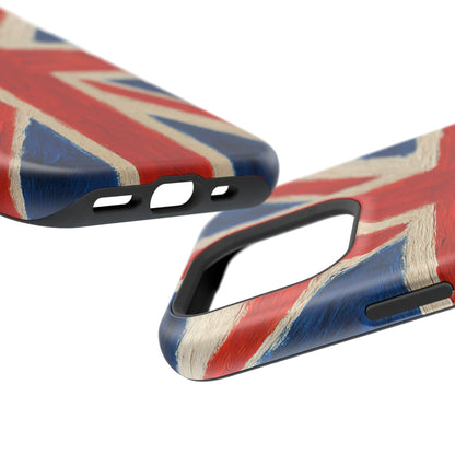 MagSafe Tough iPhone Case — UK Flag Magnetic Impact-Resistant Design  Shamo's