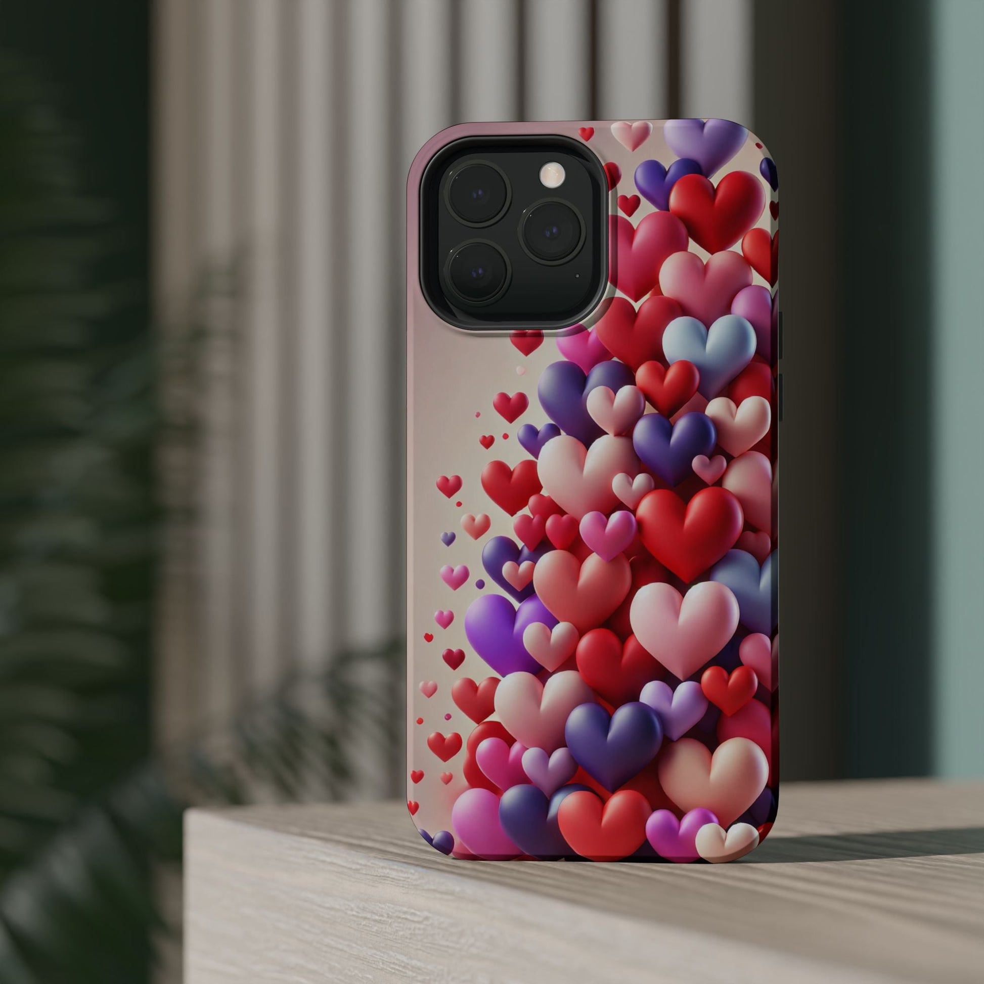 Love Hearts MagSafe iPhone Case — Magnetic, Impact-Resistant  Shamo's