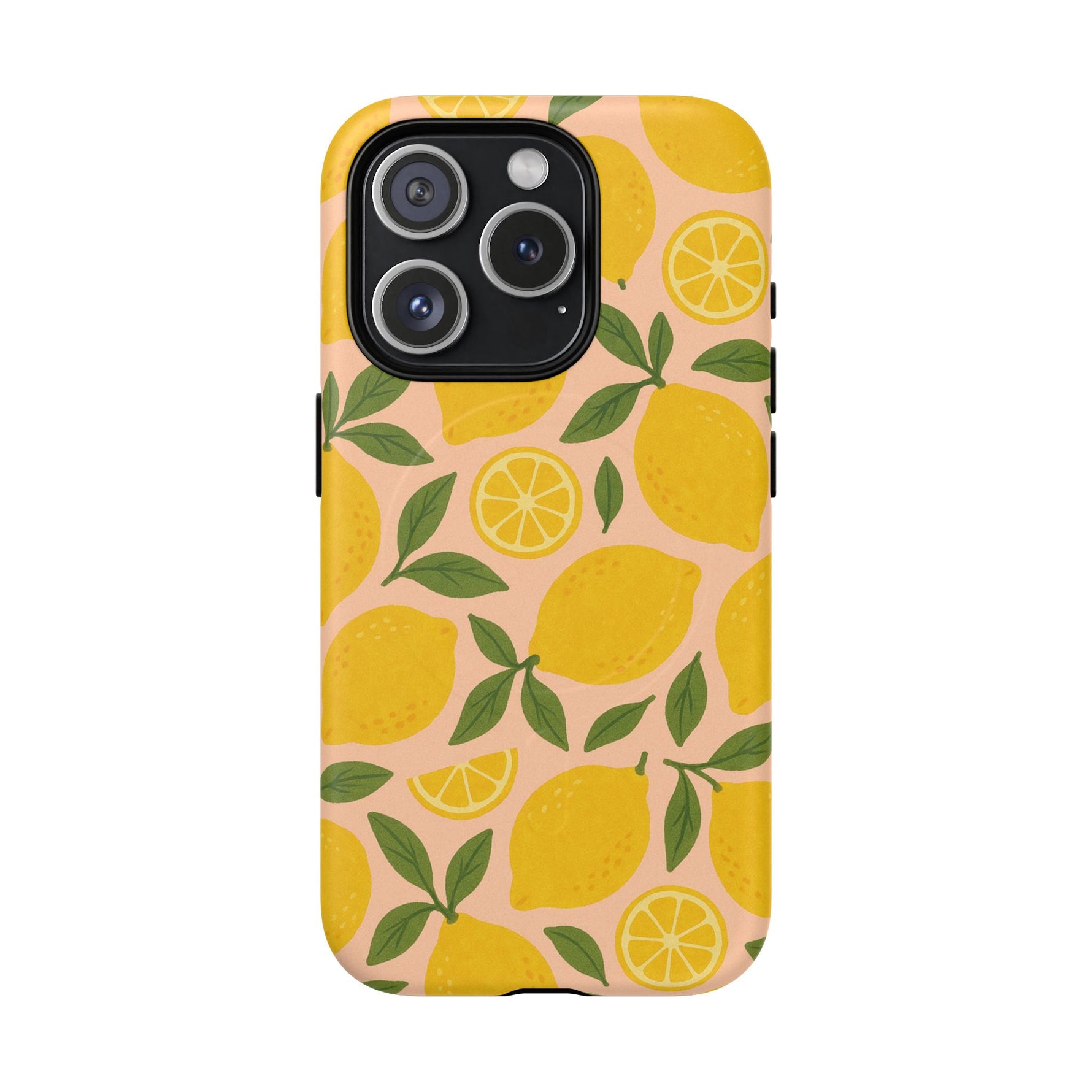 Lemon Fruit Design iPhone Case | MagSafe Compatible - Shamo's