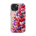 Love Hearts MagSafe iPhone Case — Magnetic, Impact-Resistant  Shamo's iPhone 15 / Glossy