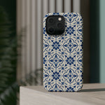 Lisbon Tile – Blue Ornamental MagSafe Phone Case