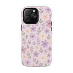 Floral Pattern | Compatible with MagSafe iPhone Case