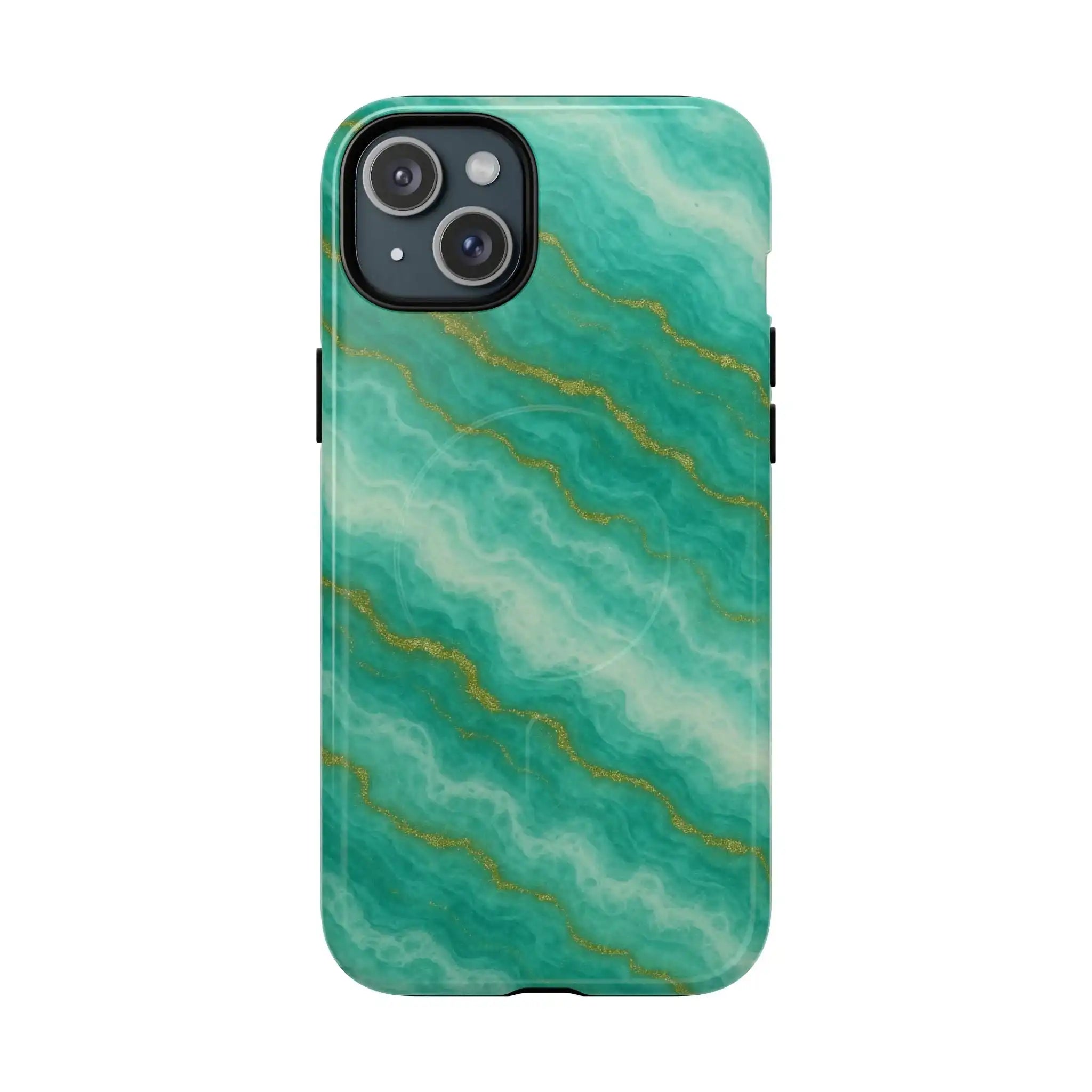 Ocean Marble Flow iPhone Case with MagSafe - Shamo's