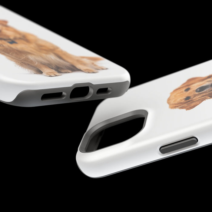 MagSafe Tough Cases with Golden Retriever dog print