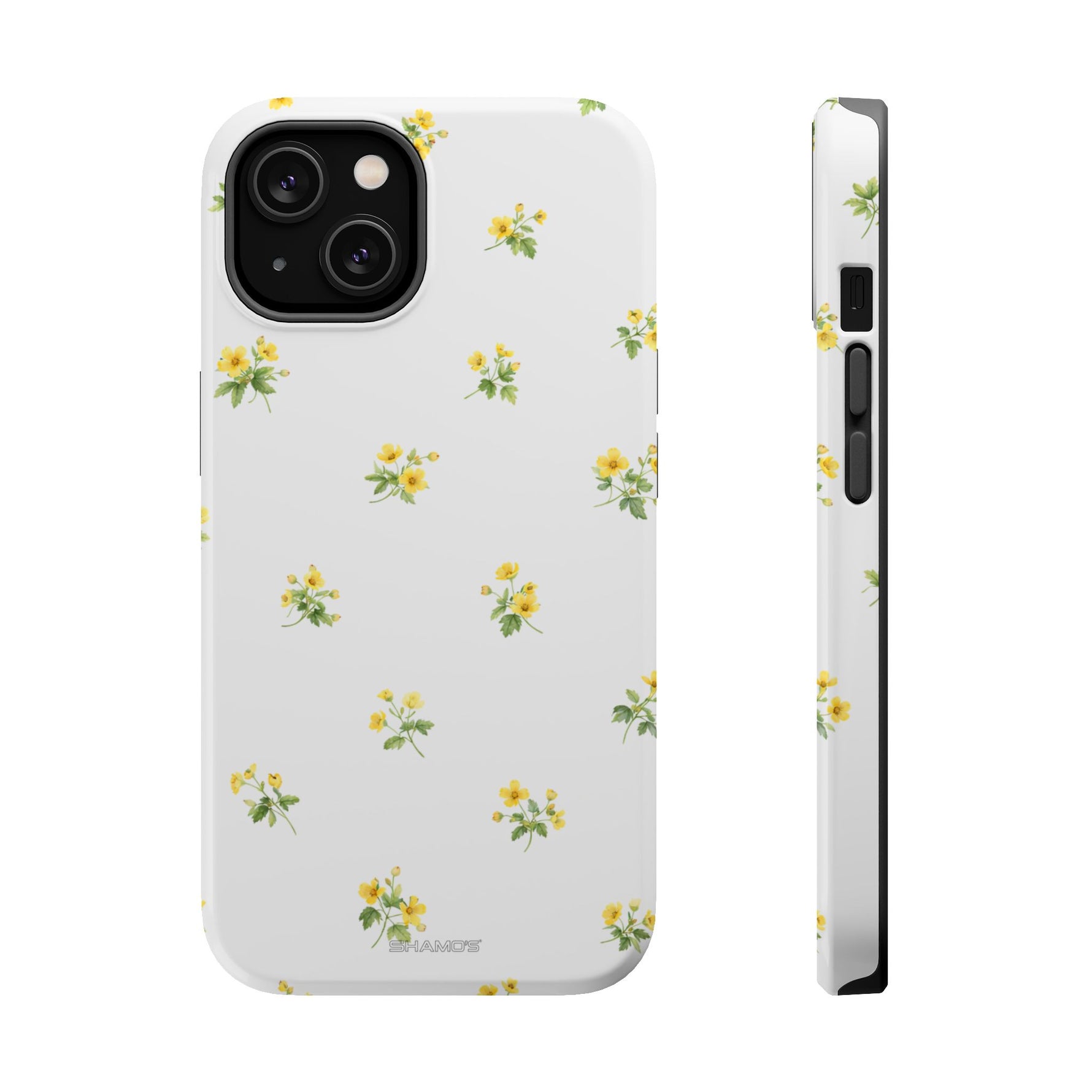 French Countryside Floral iPhone Case with MagSafe