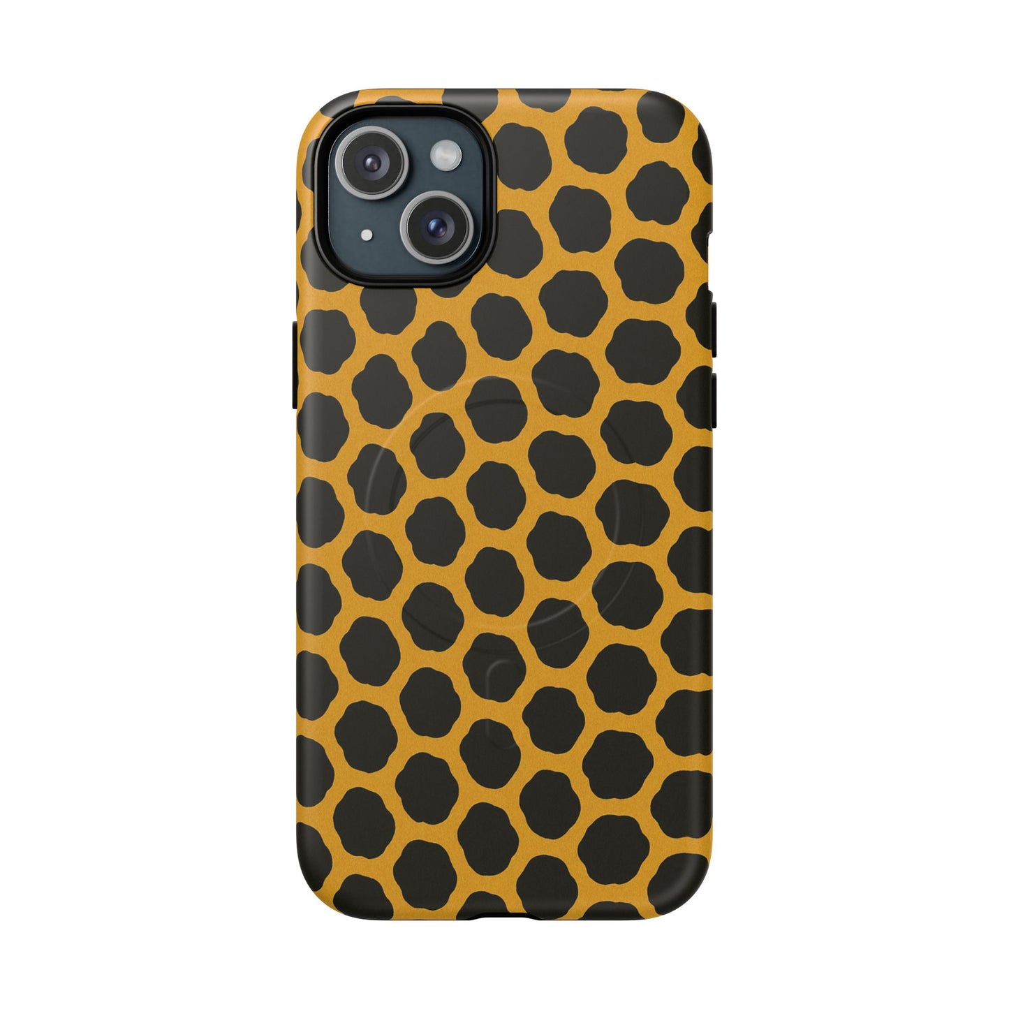 Stylish Leopard Pattern Magnetic iPhone Case | Compatible with MagSafe
