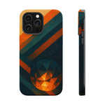 “Geometry of Becoming” Abstract iPhone MagSafe Case — Magnetic Impact-Resistant  Shamo's