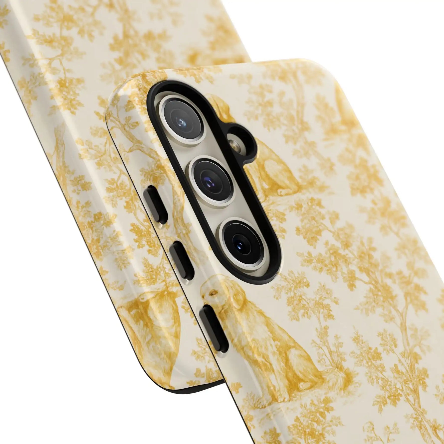 Golden Retriever Pattern Phone Case — Impact Resistant Tough Cases