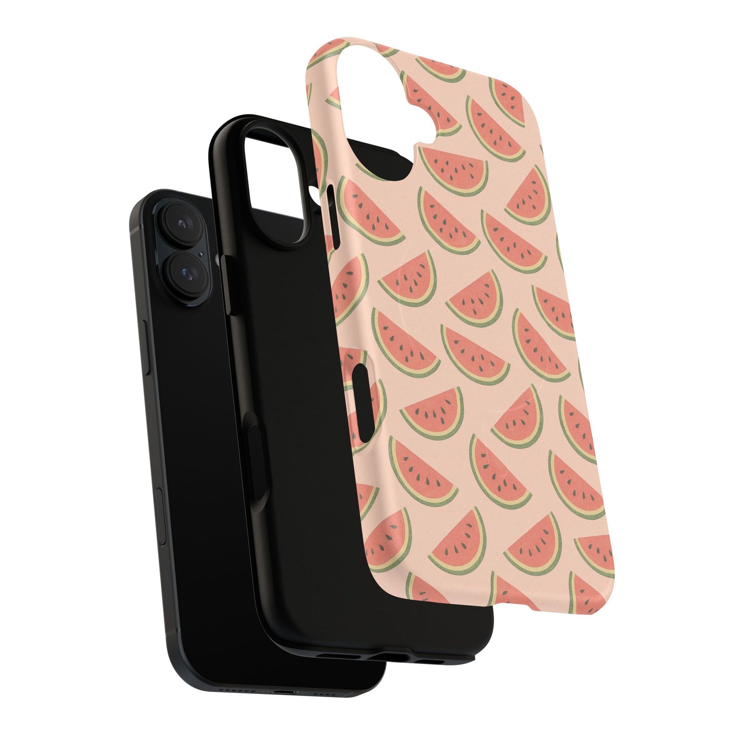 Watermelon Fruit Tough iPhone Case | Compatible with MagSafe