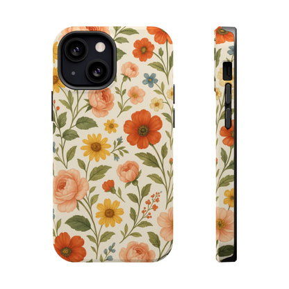 Floral Vintage Garden iPhone Case — with MagSafe  Shamo's iPhone 13 Mini / Matte
