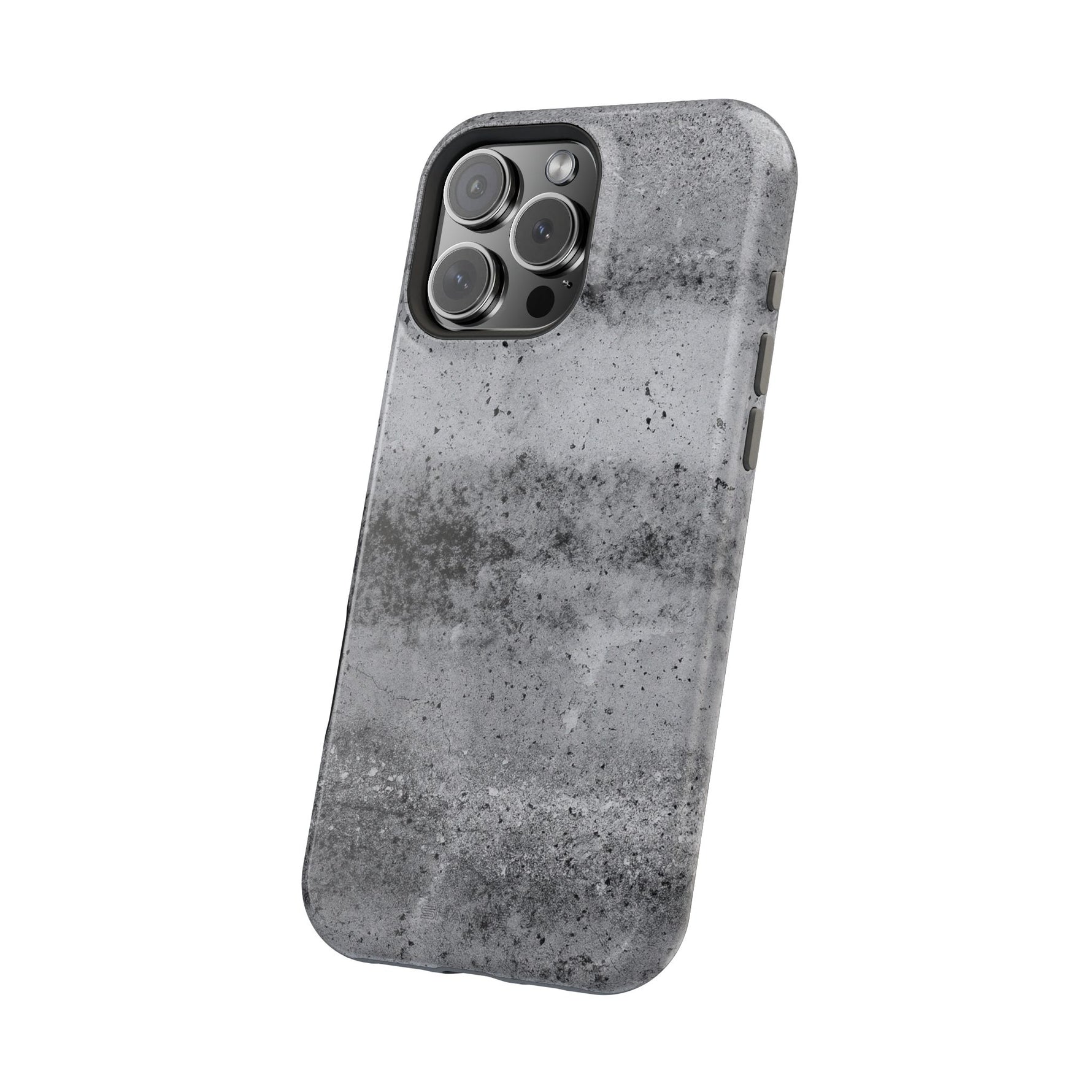Concrete Pattern iPhone Case with Magsafe Compatibility
