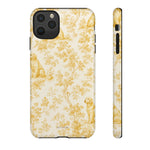 Golden Retriever Pattern Phone Case — Impact Resistant Tough Cases