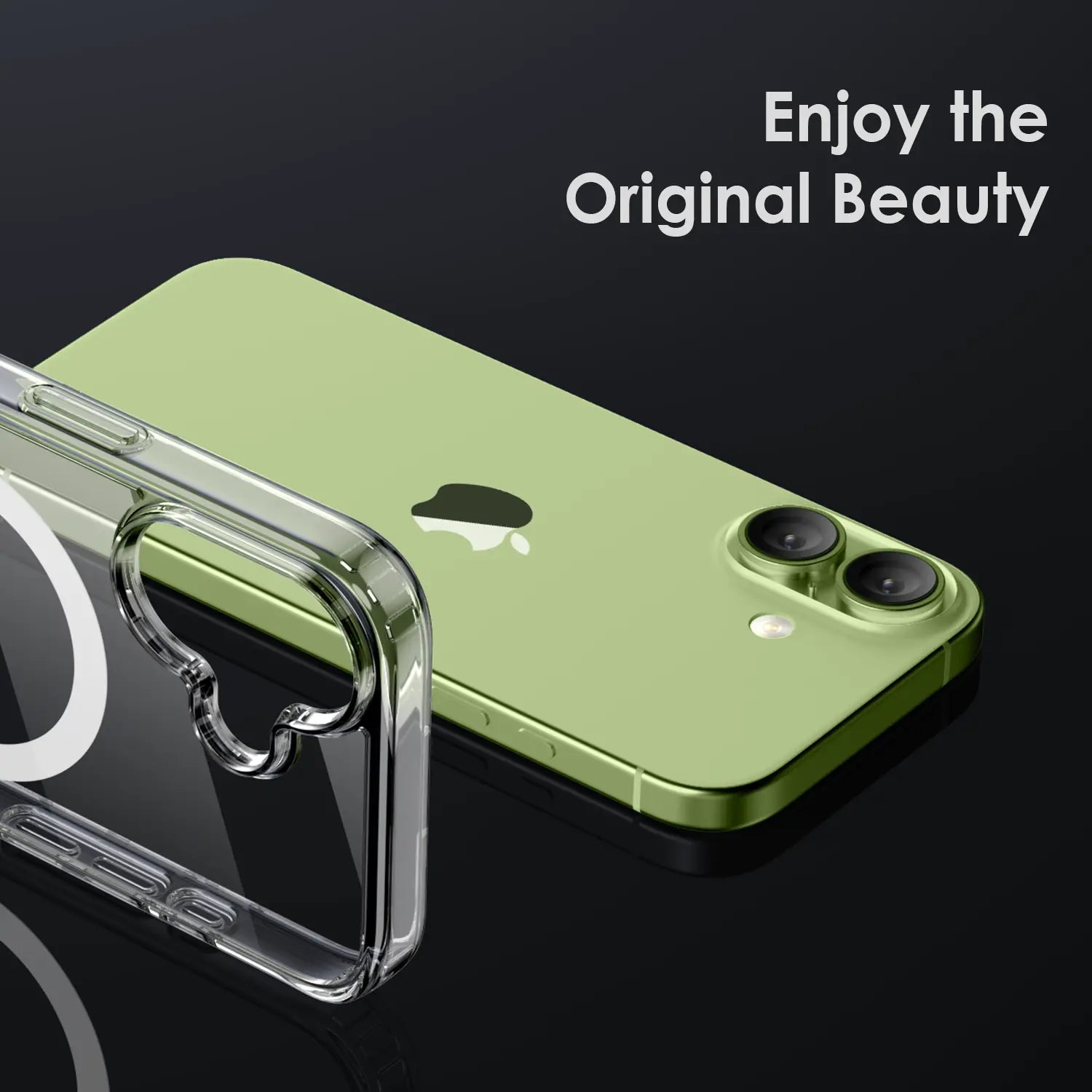 MagSafe Clear Case for iPhone 17 – Anti-Yellowing - Shamo's