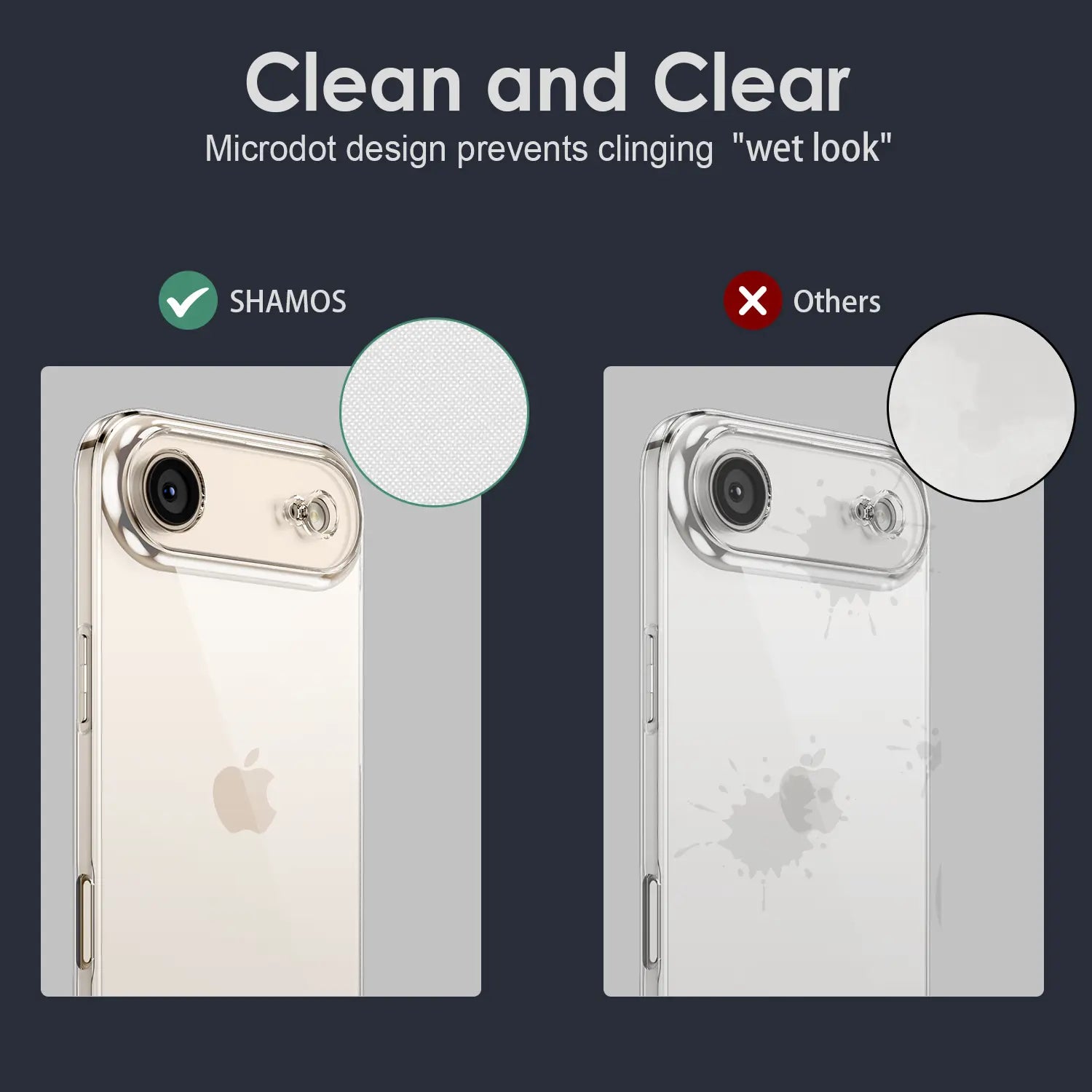 iPhone 17 Cases Clear, Soft, TPU, Flexible - Shamo's