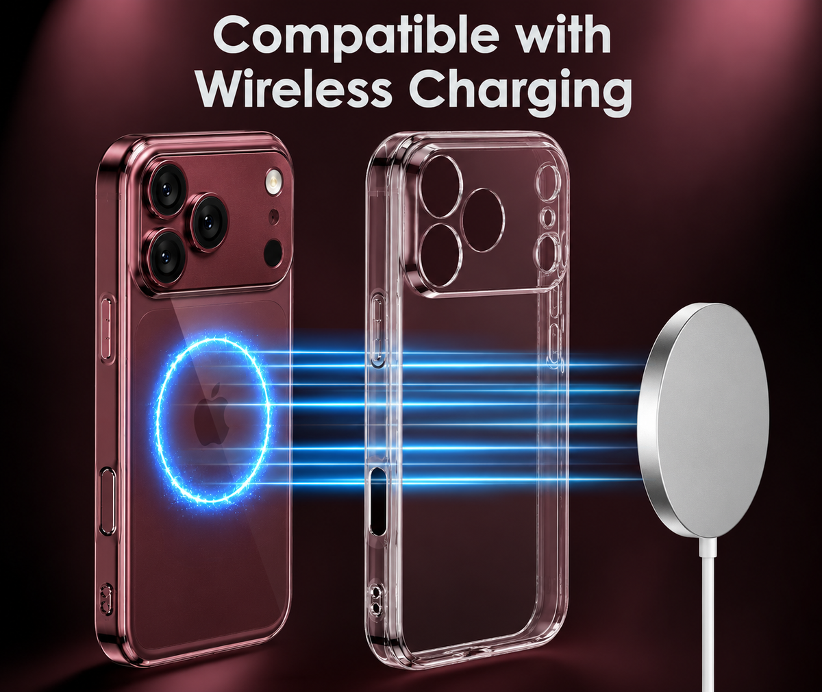 Fundas para iPhone 17 transparentes, suaves, de TPU y flexibles
