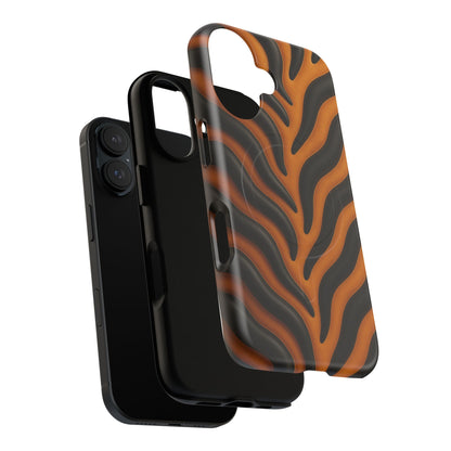 Fierce Tiger Striped iPhone Case - Works with MagSafe
