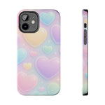 Cute Rainbow Hearts Phone Case  Shamo's iPhone 12