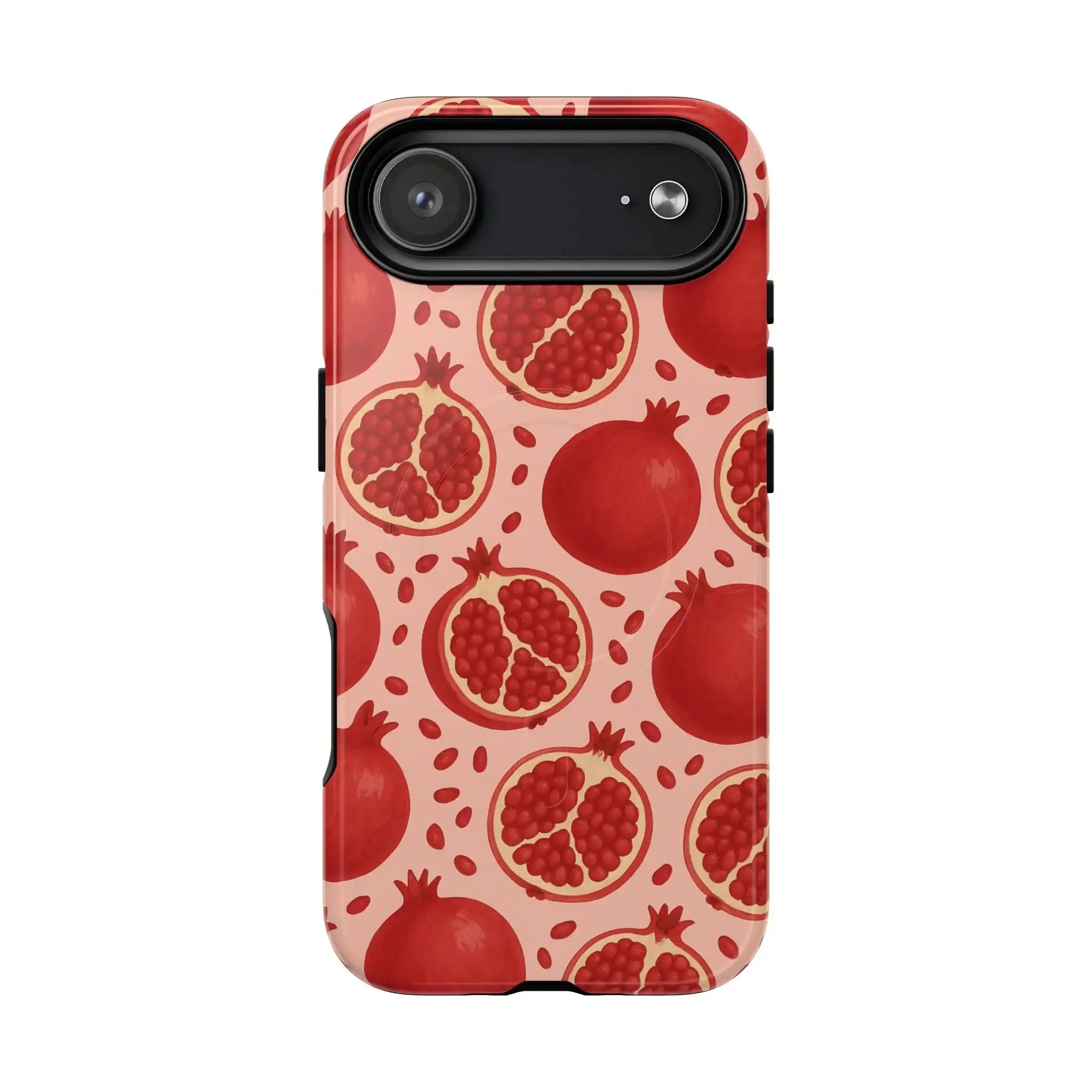 Pomegranate Fruit Tough iPhone Case | MagSafe Compatible - Shamo's