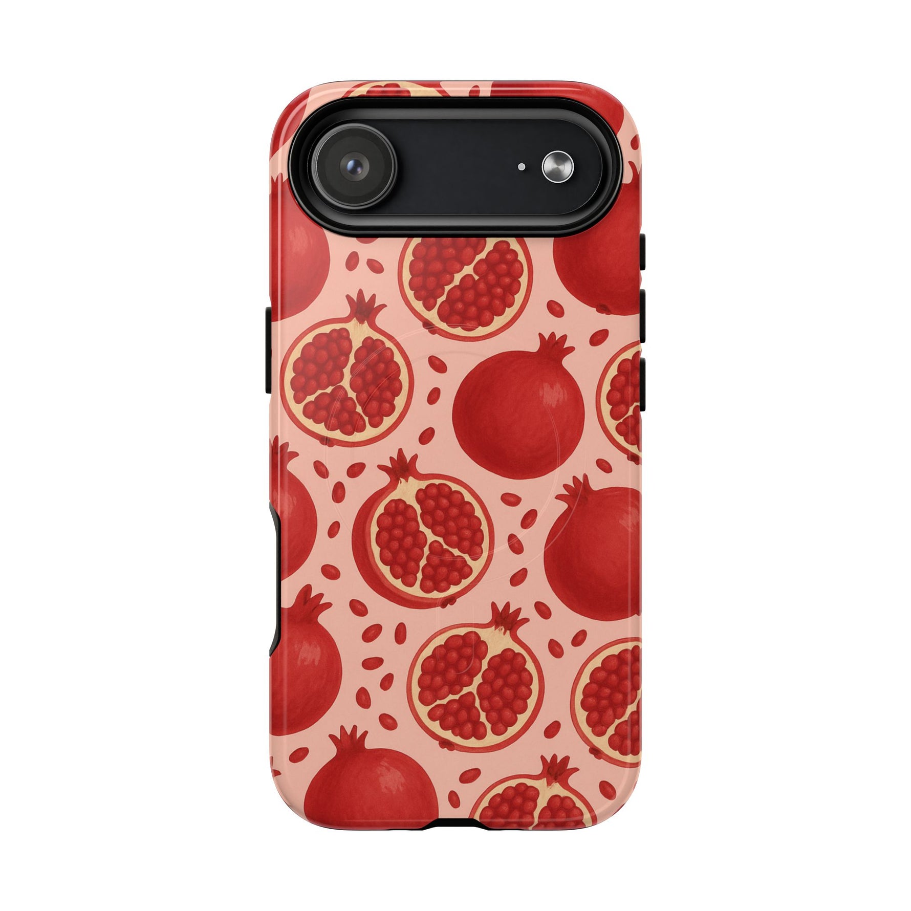 Pomegranate Fruit Tough iPhone Case | MagSafe Compatible - Shamo's