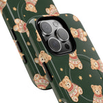 Funda para iPhone con diseño de osito de peluche y corazón (con MagSafe)